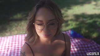 Seth Gamble fucked a gorgeous blonde beauty Remy LaCroix
