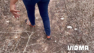 Neighbour hot Indian girl fucked by Indian black boy when she was alone at farmhouse