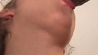 Redheaded Charlene loves the black cock