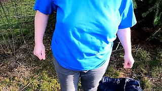Busty German Babe Gets Naked & Slapped Hard in Public - BDSM Punishment 4K