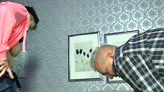 Real amateur German old couple Willi and Nicole S fucking