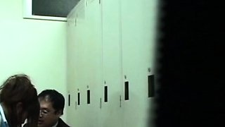 Cute amateur asian web cam girl playing with her toy