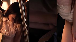 A Quiet Music College Student Is Targeted By A Train Slut.
