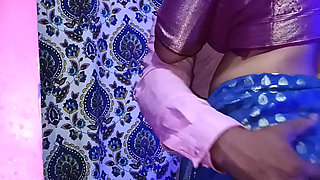 Friends Wife makes him completely happy by having Completed Sex