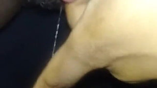 Close up Stroking My Big Clit Hairy Wet Pussy