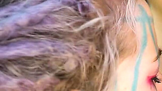 2 Heavy Tattoo Girls Get Ass Fucked by a Big Dick