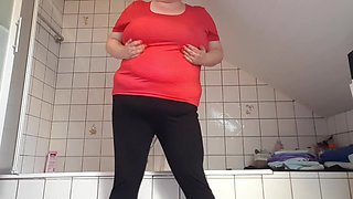 BBW Strip Followed by Squirting