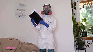 Hazmat Masturbation on the House