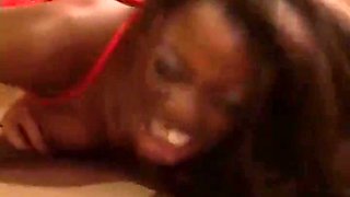 Superb Brunette Chick Gets Her Black Asshole Fucked By White Dick
