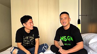 Handsome Asian Hiroya Pleases Kou Horny Hole