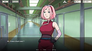 3D animated adventure with amateur wife and her trainer