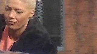 German MILF Bitch Takes Cum on Her Face