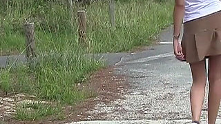 Lovely 18 Year Red Hair Alice Nude at Beach