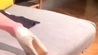 Webcam fun mature brunette with toys cum on cam