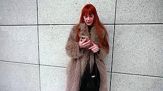 GERMAN SCOUT - Skinny Tall German Redhead Ginger Girl Soley