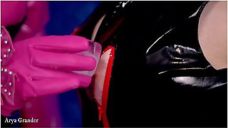 Gag Play Lesbian Hot Sex Video Femdom Mistress Arya Grander And Her Submissive Milfie Girl