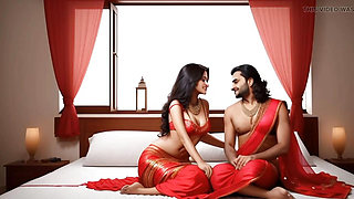 Hot indian housewife excited for sex with office boss