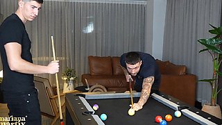 DP - I Don't Want to Play with Pool Balls, I Want Your Balls in My Pussy - Mariana Martix - Raul Bud
