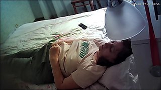 woman having fan and caught