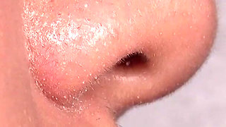 Mika Takatsuki’s Snot Drips Onto the Glass Plate… and Into Her Own Mouth.