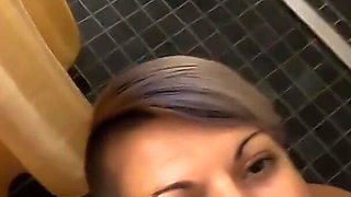 Bathroom Session with Cum and Piss