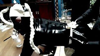 Latex Black Forest Girl Part 2