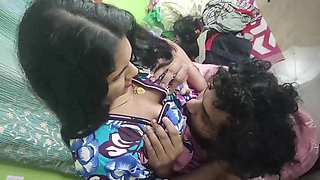 Vaishnavy Sexy Nighty Ass Kissing and Ass Grab by Sharun Raj