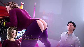All animated hentai action with high heels and stockings featuring Misskitty2k