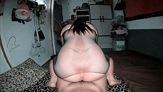Pinay sexy chubby fucked by neighbor in cow girl reverse position