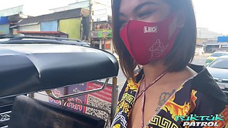 Asian Amateur Fucked Hard And Deep On Tuk Tuk Patrol Official