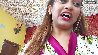 Sudipa's Sex Vlog on How to Fuck with Huge Cock Step Brother and a Bhabhiji ( Hindi Audio )