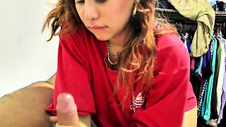I Suck A Busty Strangers Pussy In The Park And Cum In Her Mouth