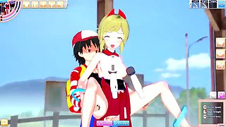 Iridapokemon legend of arcues fucked by trainer: Asian, Creampie  Toy Porn