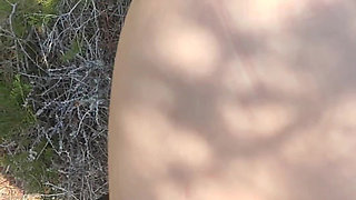Step Brother Fucked Big Ass Step Step While Hiking in Jungle - Public Outdoor Doggy Style for the Big Tits