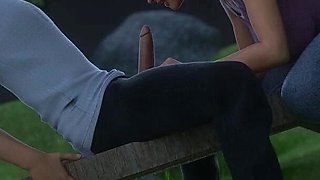 Stepsis Says "stepbro I'm Going to Suck you dry" - 3D Hentai Animated Porn - Milfy City