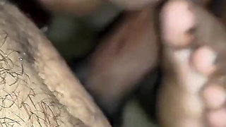 Indian Teen Having Close up Sex on the Bed, Small Teen Gets Fucked