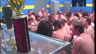 50 Guys Ejaculation Bukkake Ebony Wife