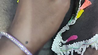 Sexy Bhojpuri Bhabhi Enjoying with Her Husband Friend in the Bedroom