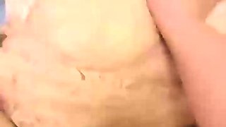 Amateur small breasted gf sucks pov cock
