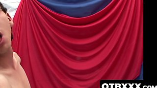 OTBXXX.com - Latino twinks talk dirty before pleasing each other's willing asses