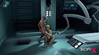 Squeaky escort - deep throat sex - Scifi-X