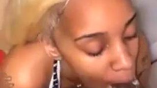 Curvy Blonde Ebony Gets Rough Sex
