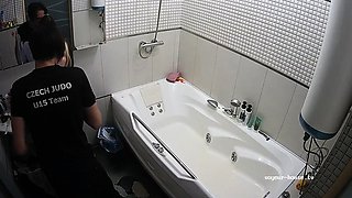 Horny fat arab housewife fingered on amateur hidden cam