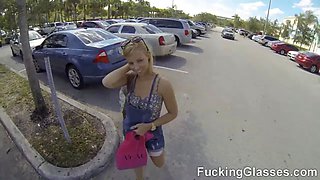 Fucking Glasses - Give me a ride and your pussy Krystal Banks