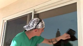 Slutty Big Juggs Mom Lets Neighbor Rail Her Snatch - Cumshot