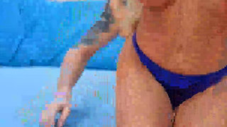 At the Pool It Is Easy to Seduce to Fuck, Threesome