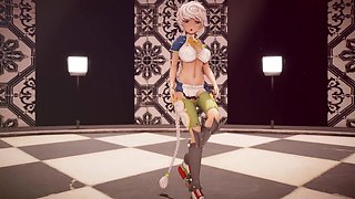 Mmd R-18 Anime Girls Sexy Dancing Clip 336