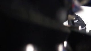 Hard fucking of lardy leather loving inked cougar
