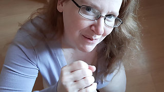 Sprayed all over the glasses