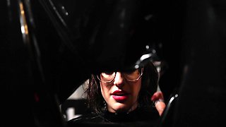 Confined in Latex Sack POV